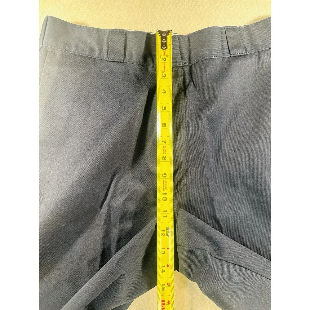 DICKIES MEN'S 874 ORIGINAL FIT WORK PANT Sits at Waist NAVY SIZE: 36x32 - Picture 2 of 6